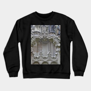 Fountain Detail (4), Linlithgow Palace, Scotland Crewneck Sweatshirt